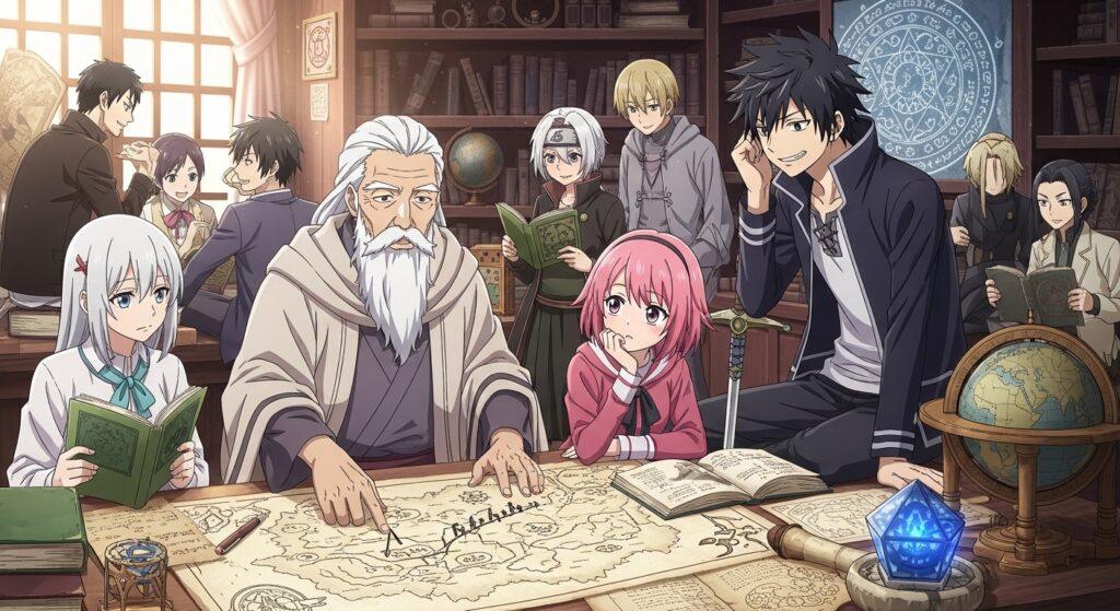 Personagens e Guias de Anime