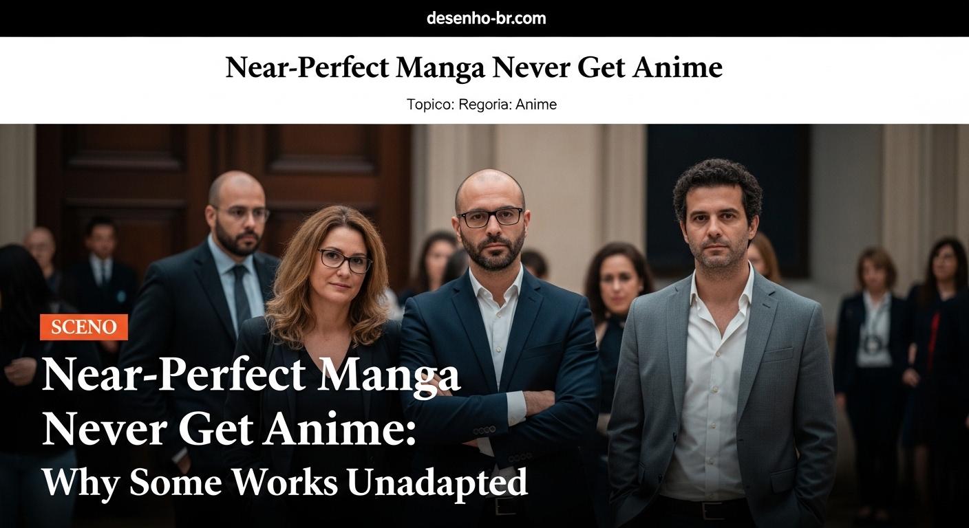 Brazilian editor analyzing near-perfect manga with no anime adaptation in sight