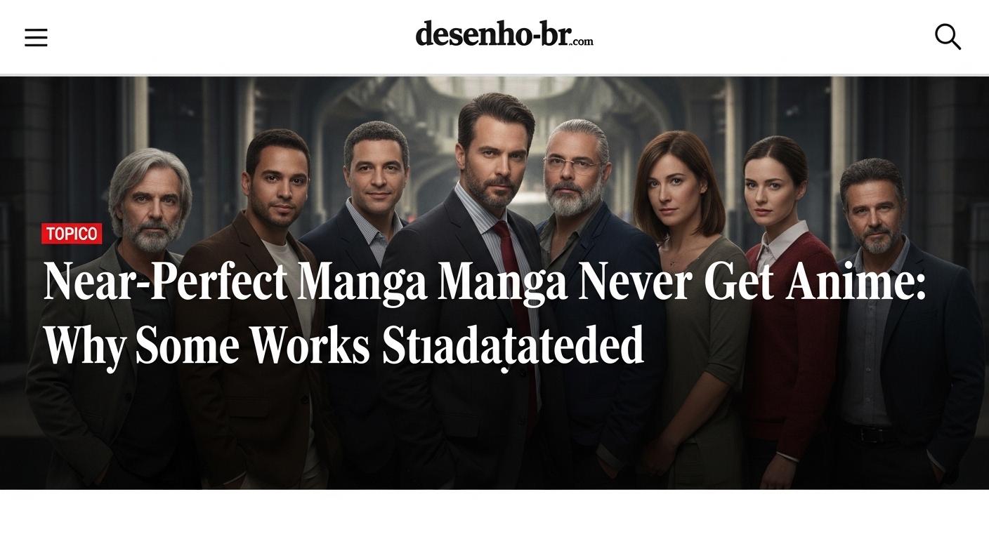 Brazilian editor analyzing near-perfect manga with no anime adaptation in sight
