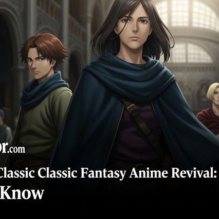 Years Later Classic Fantasy Anime Revival: What We Know