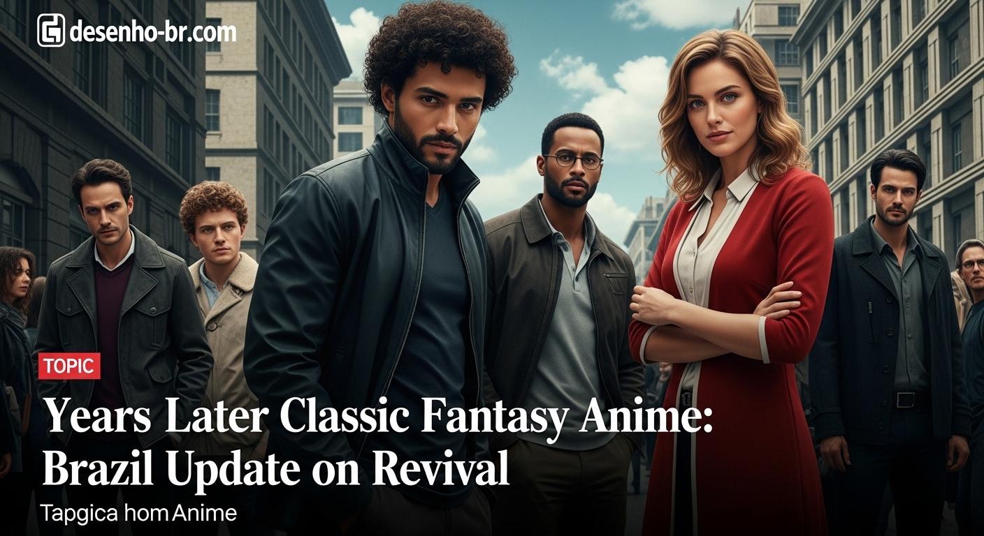 Brazilian anime fans discussing revival of a classic fantasy series