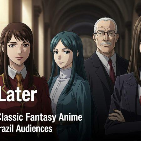 Years Later Classic Fantasy Anime Update for Brazil Audiences