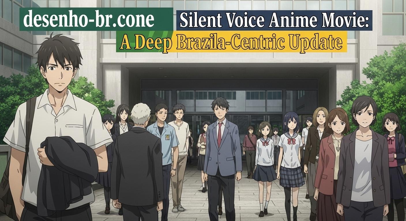 Promotional still for the Silent Voice Anime Movie