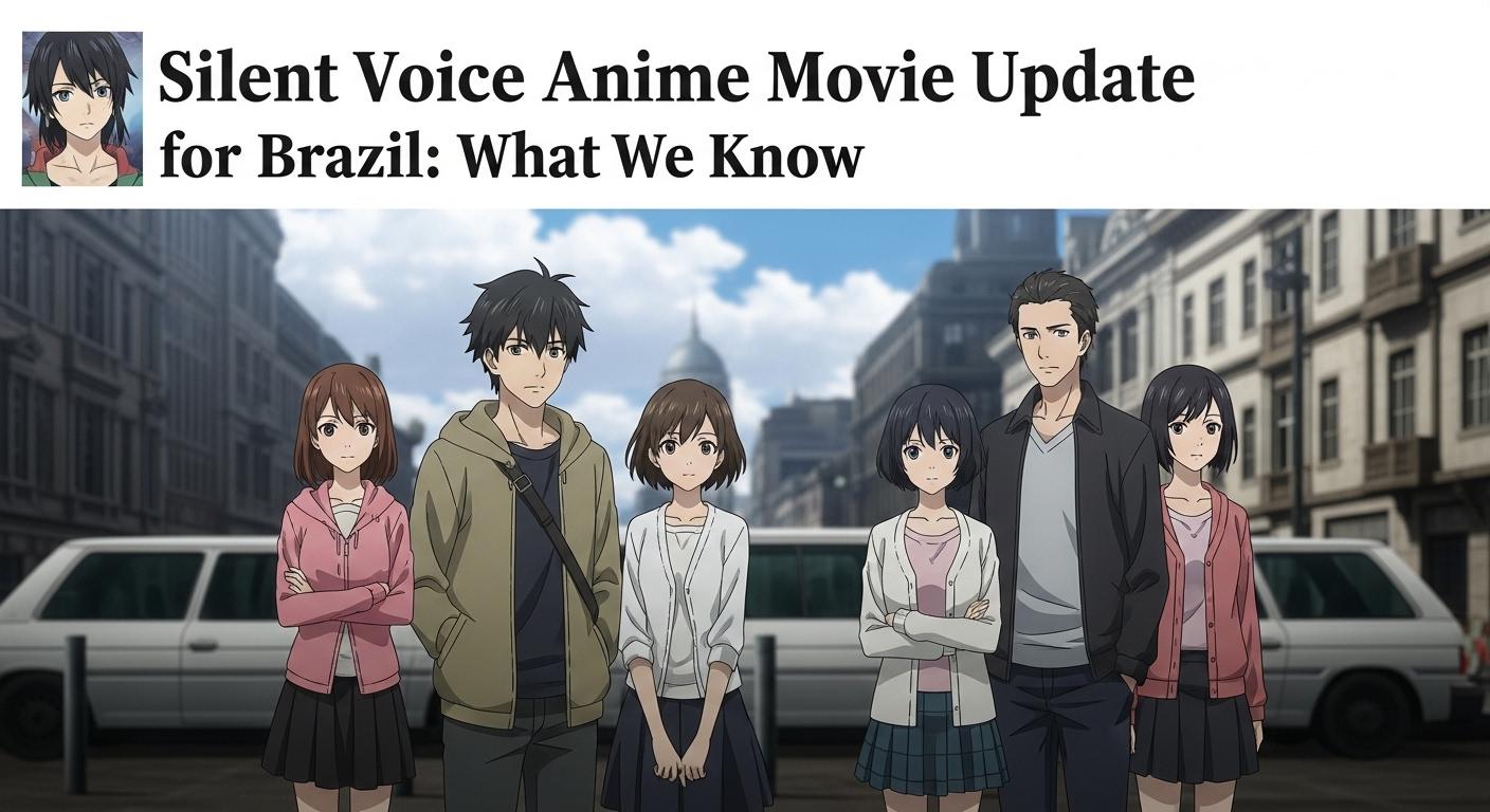 Brazilian anime fans watching the Silent Voice Anime Movie streaming at home.