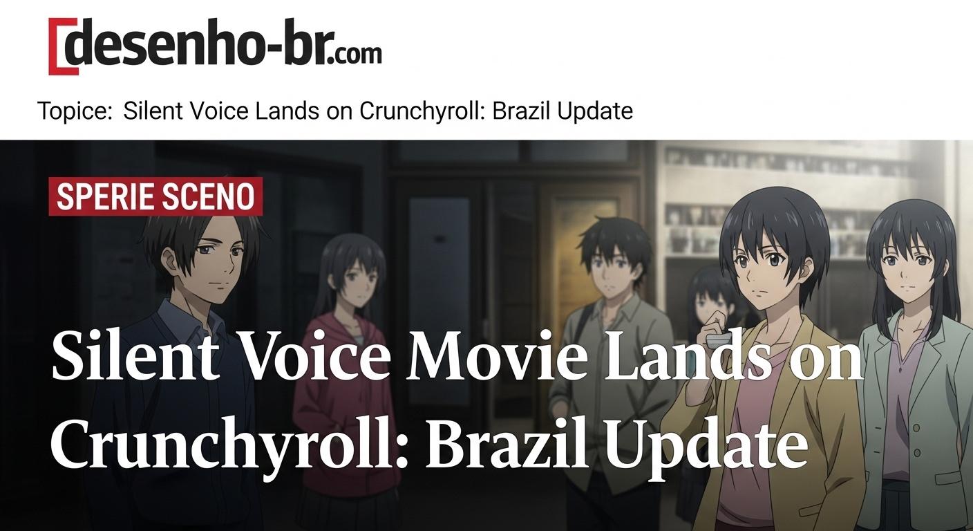 Poster and Crunchyroll listing for Silent Voice Anime Movie