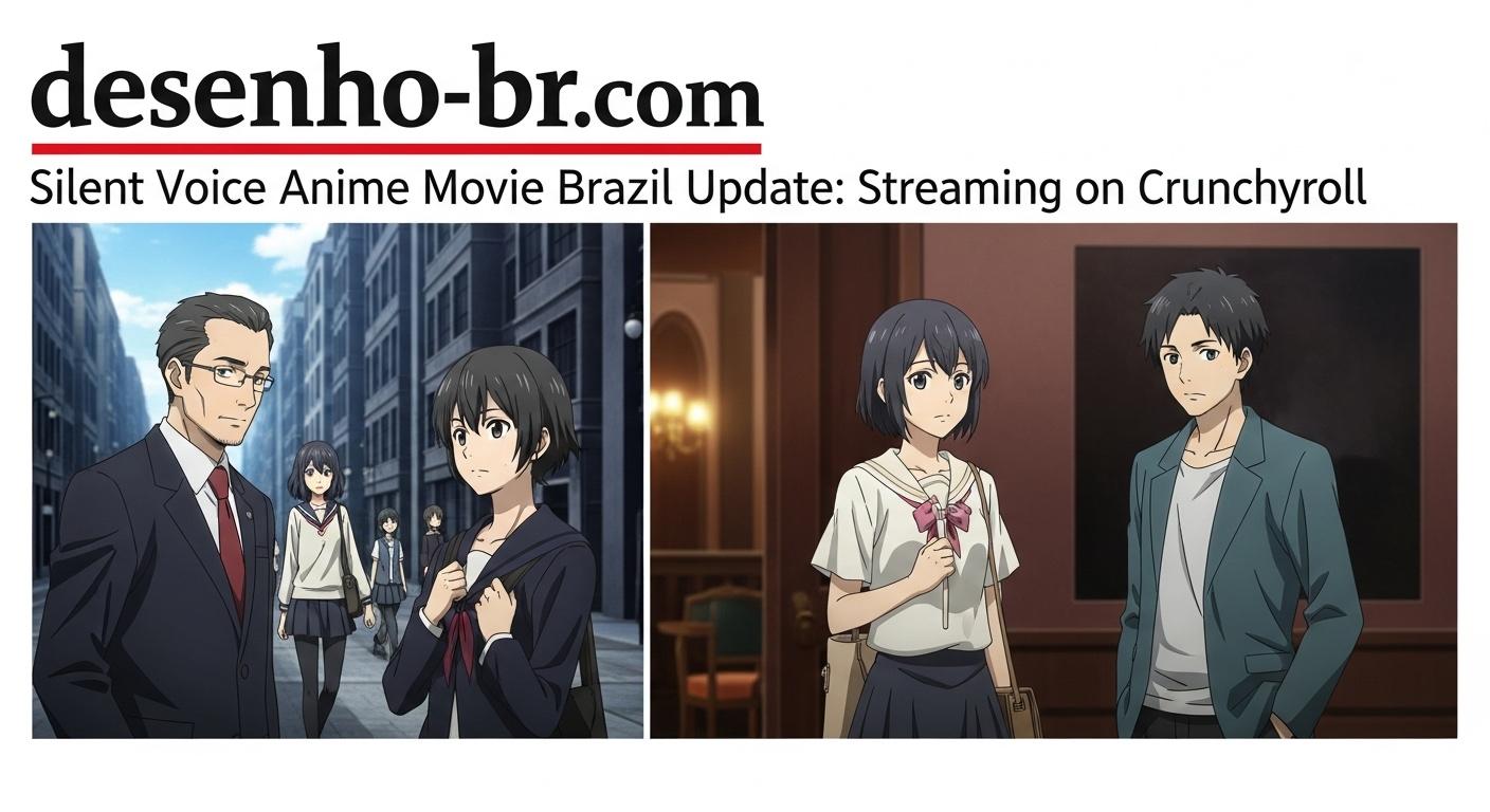 Brazilian fans watching Silent Voice Anime Movie on Crunchyroll in a living room