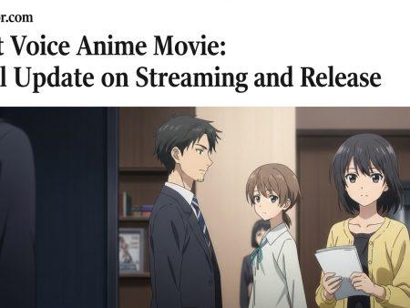 Silent Voice Anime Movie: Brazil Update on Streaming and Release