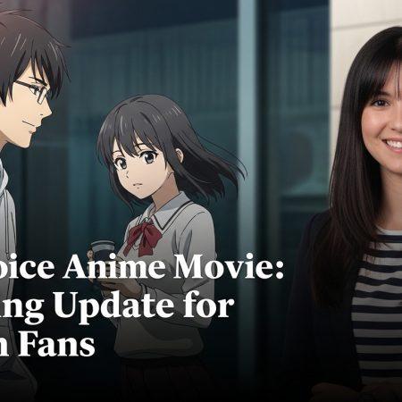 Silent Voice Anime Movie: Streaming Update for Brazilian Fans