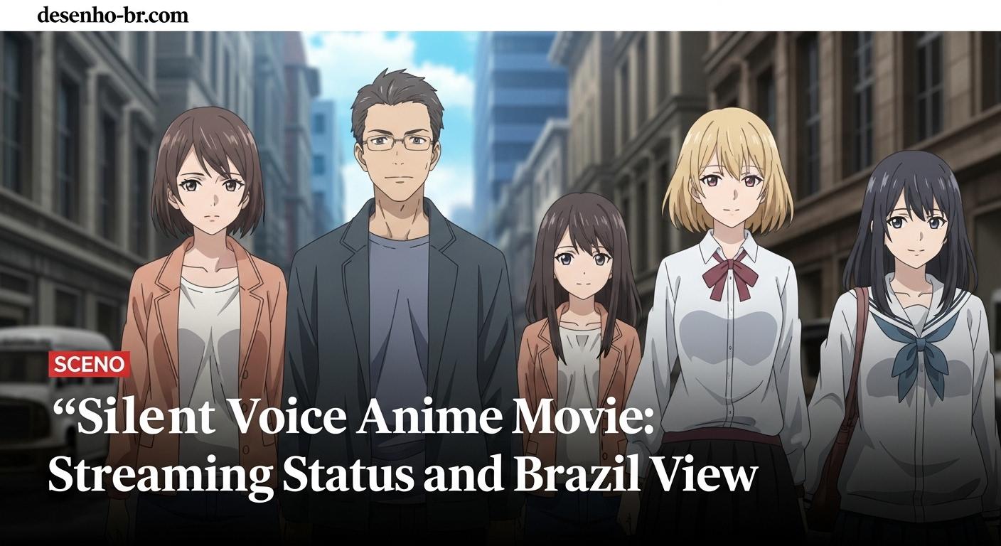 Promotional still from Koe no Katachi / Silent Voice with editorial mood