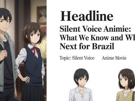 Silent Voice Anime Movie: What We Know and What’s Next for Brazil