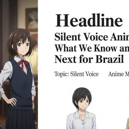 Silent Voice Anime Movie: What We Know and What’s Next for Brazil