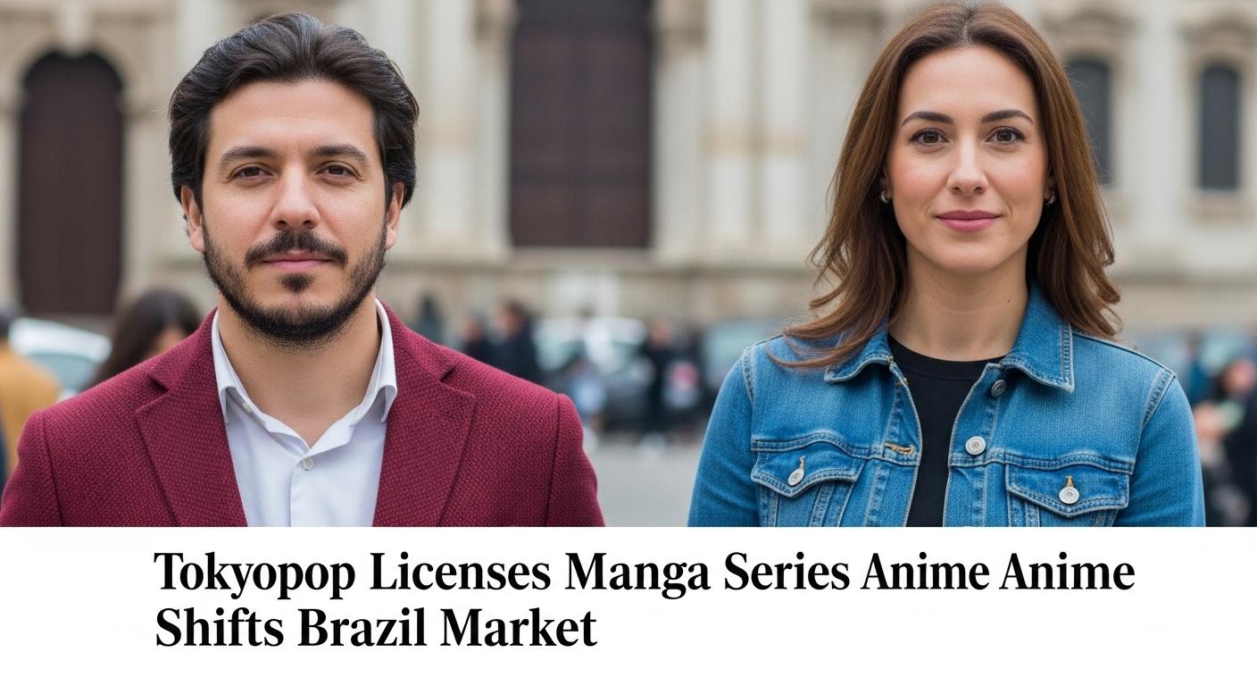 Brazilian fans exploring LoveLove imprint manga in a bookstore