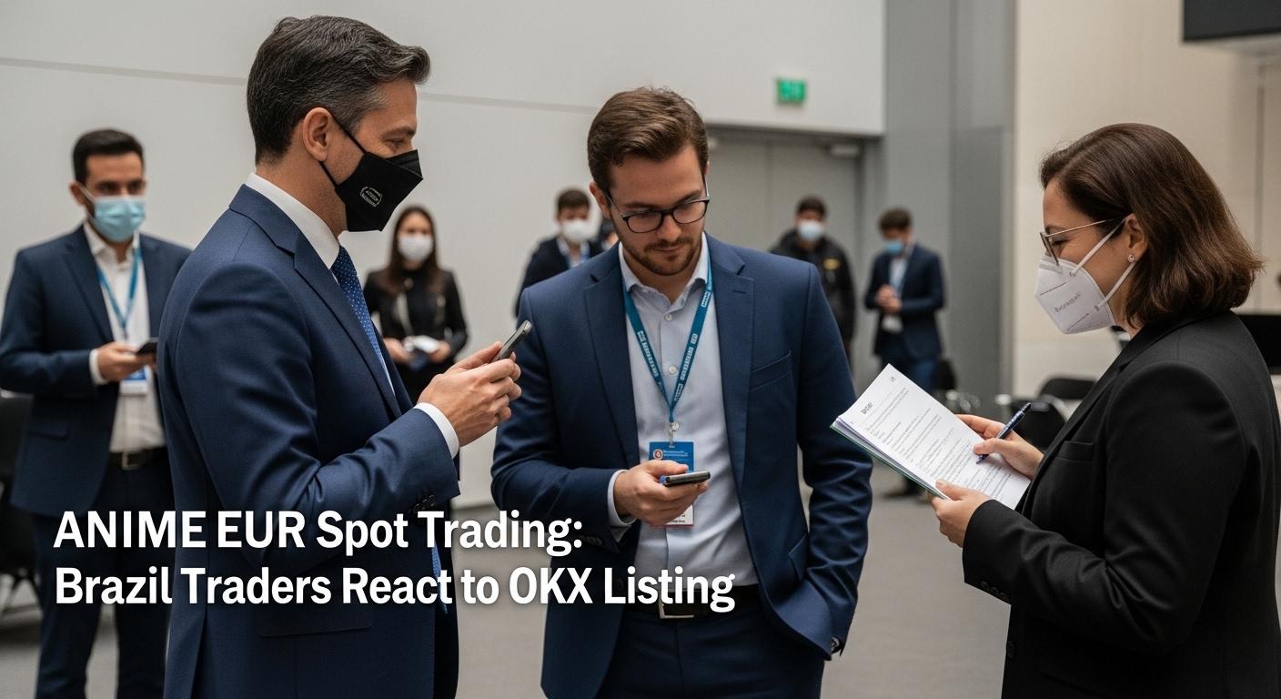 Brazilian trader reviewing ANIME EUR Spot Trading on OKX